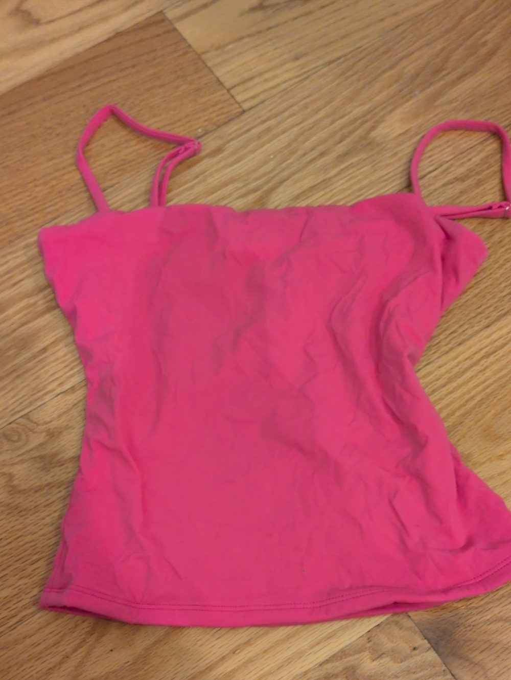 Classic Women’s Hot Pink Spaghetti Strap Camisole
